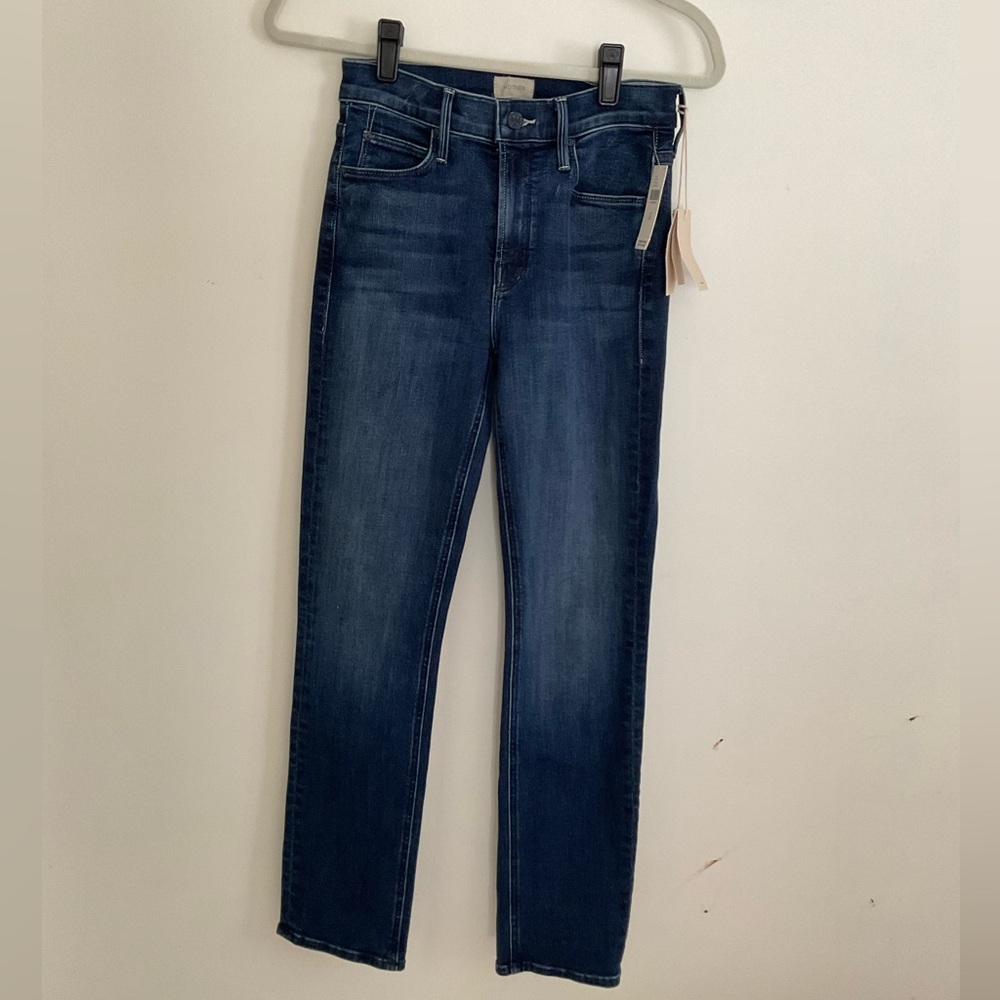 NWT Mother Denim Mid Rise Dazzler Ankle-25